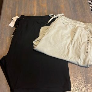 2 PAIR WOMEN’S PSK COLLECTIVE SHORTS  SZ 3x  plus size shorts nwt. #1